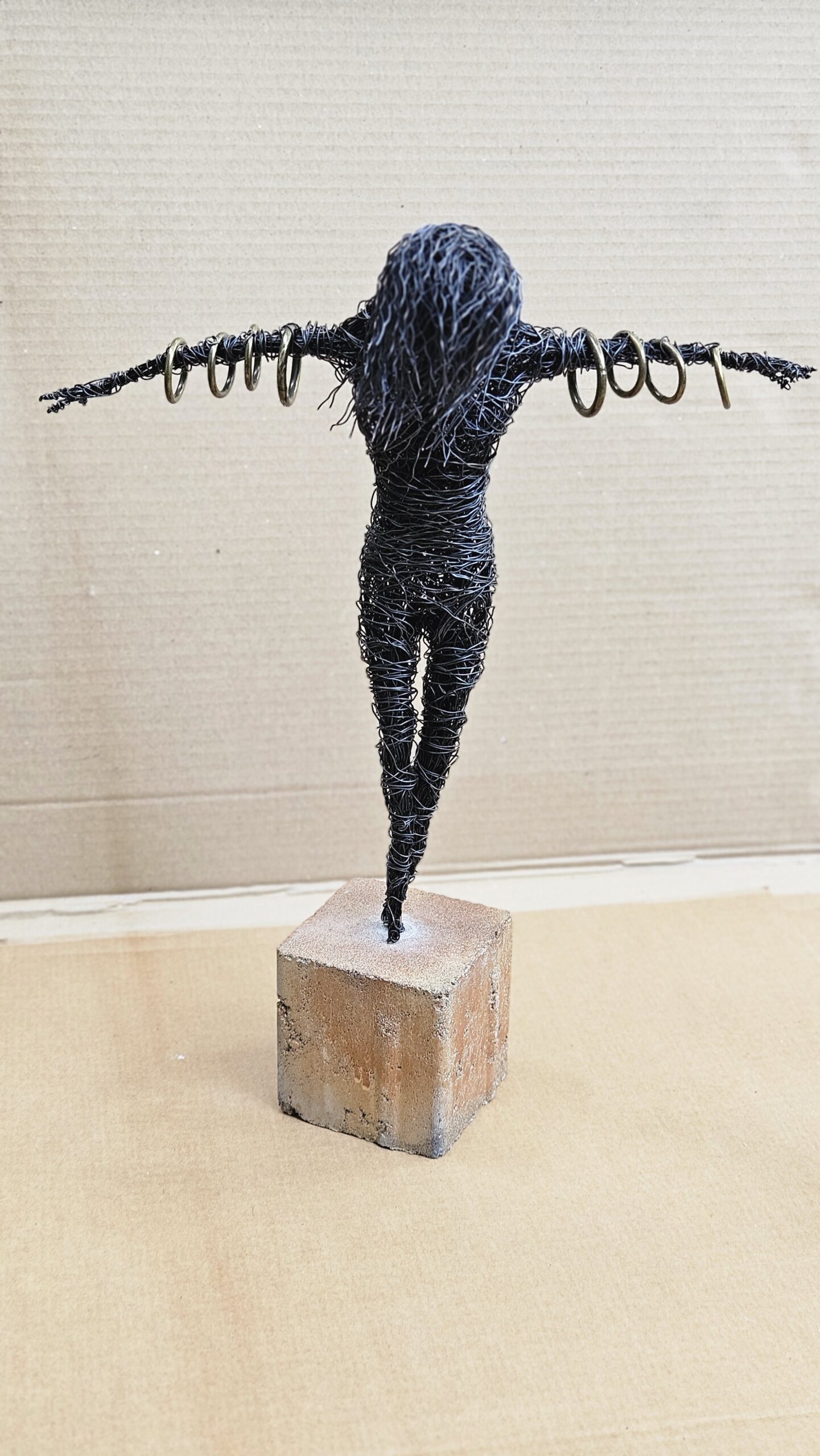 Balance Drahtfigur Balance