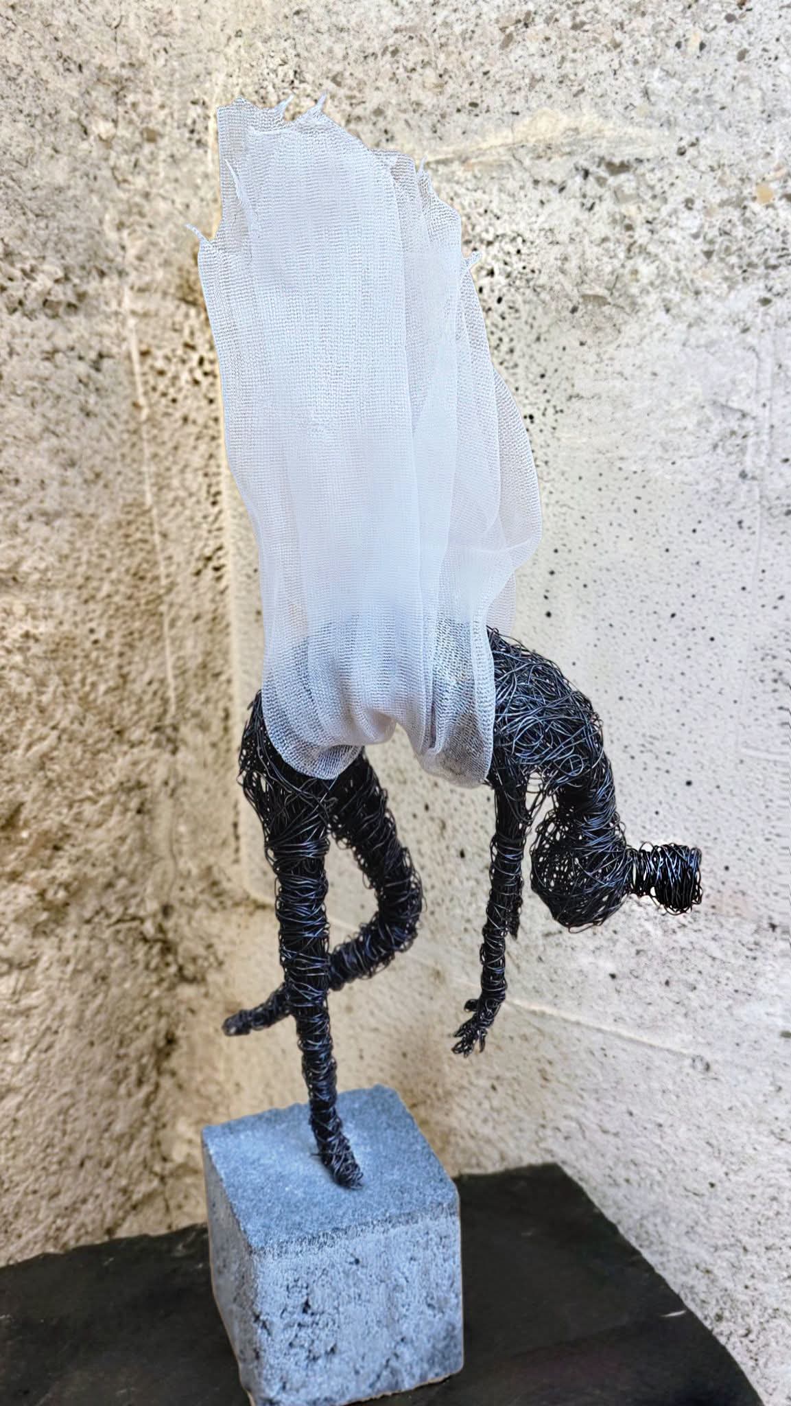 Wind der Veränderung Drahtfigur Wind der Veränderung