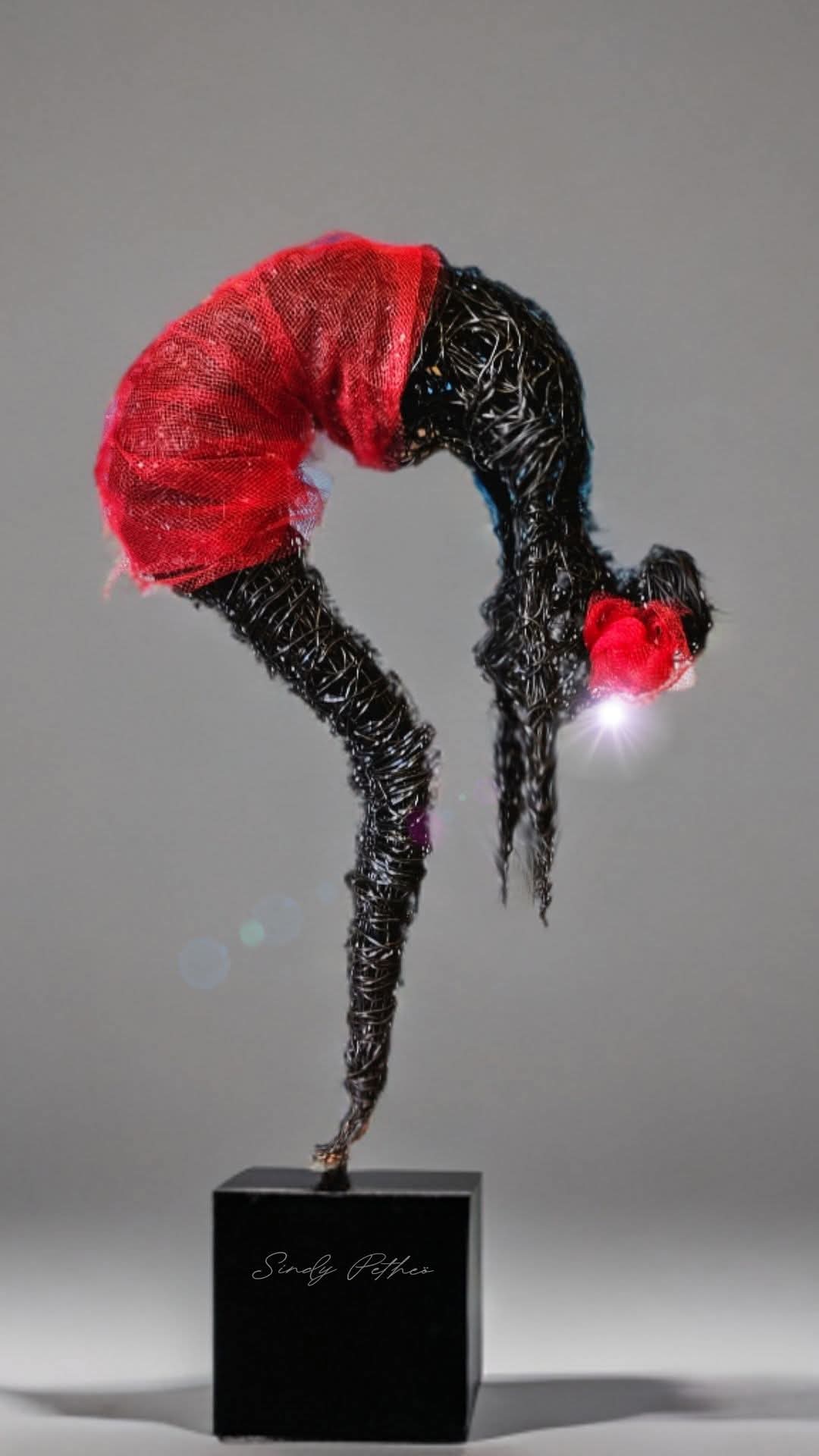 Die Melodie des Lebens Drahtfigur Die Melodie des Lebens